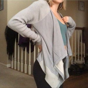Cabi Grey-Blue Cardigan